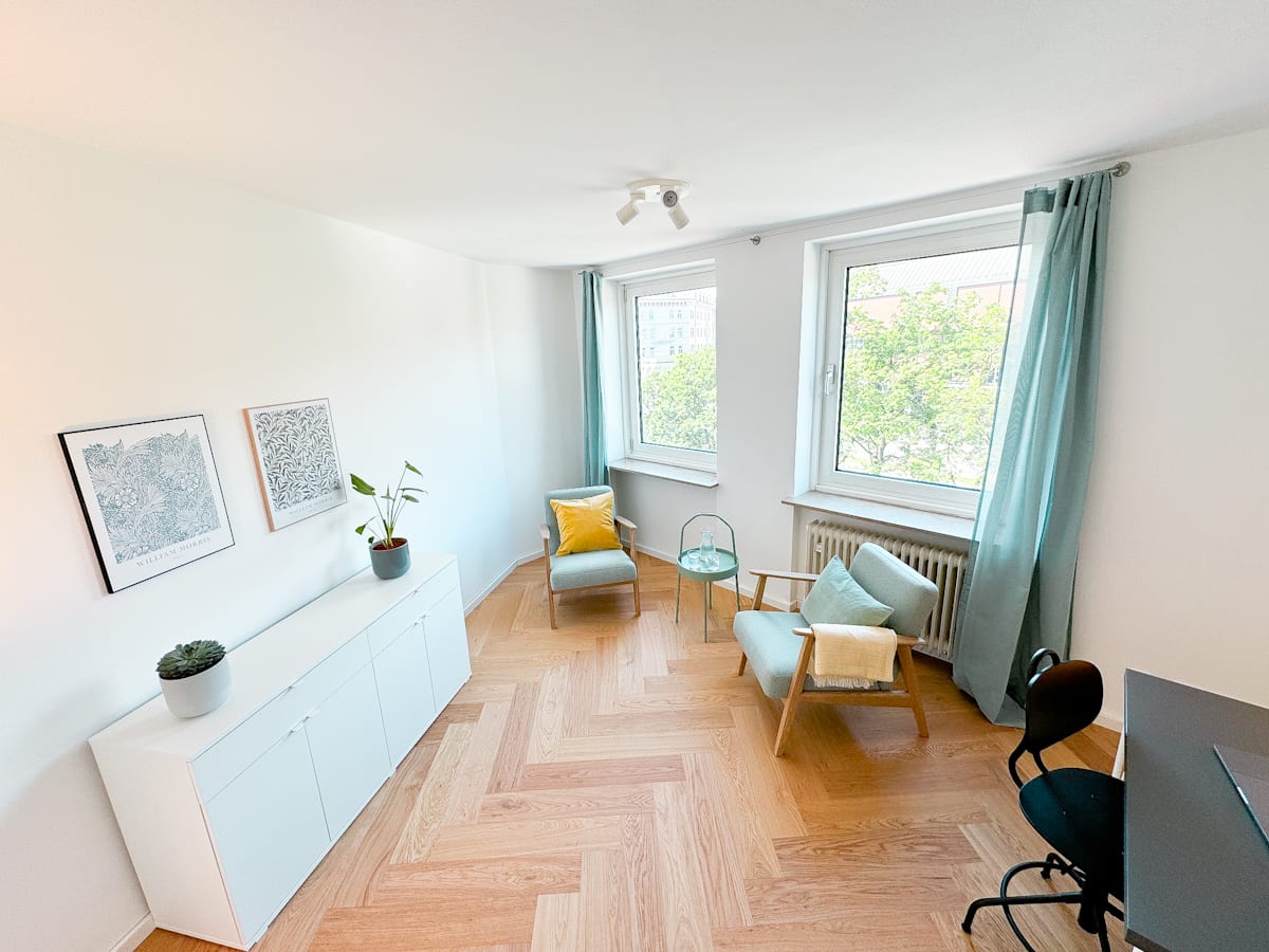 Praxisraum München | Maxvorstadt | Raum 2 - Blick in den Raum