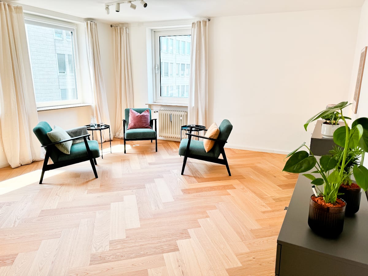 Praxisraum München | Maxvorstadt | Raum 4 - Arbeitsecke