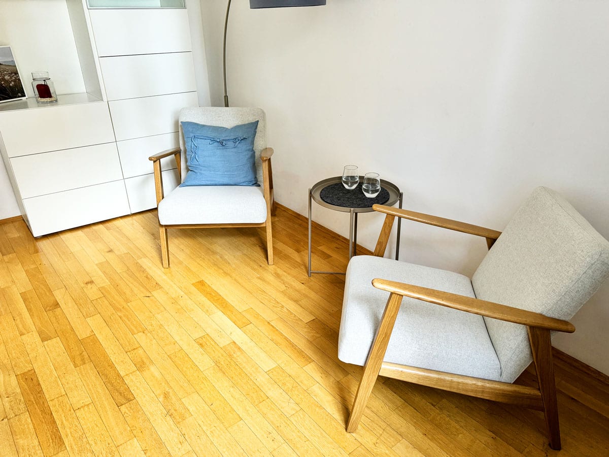 Praxisraum München | Isarvorstadt | Raum 2 - Sitzecke
